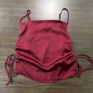 Forever 21 Burgundy Camisole Top